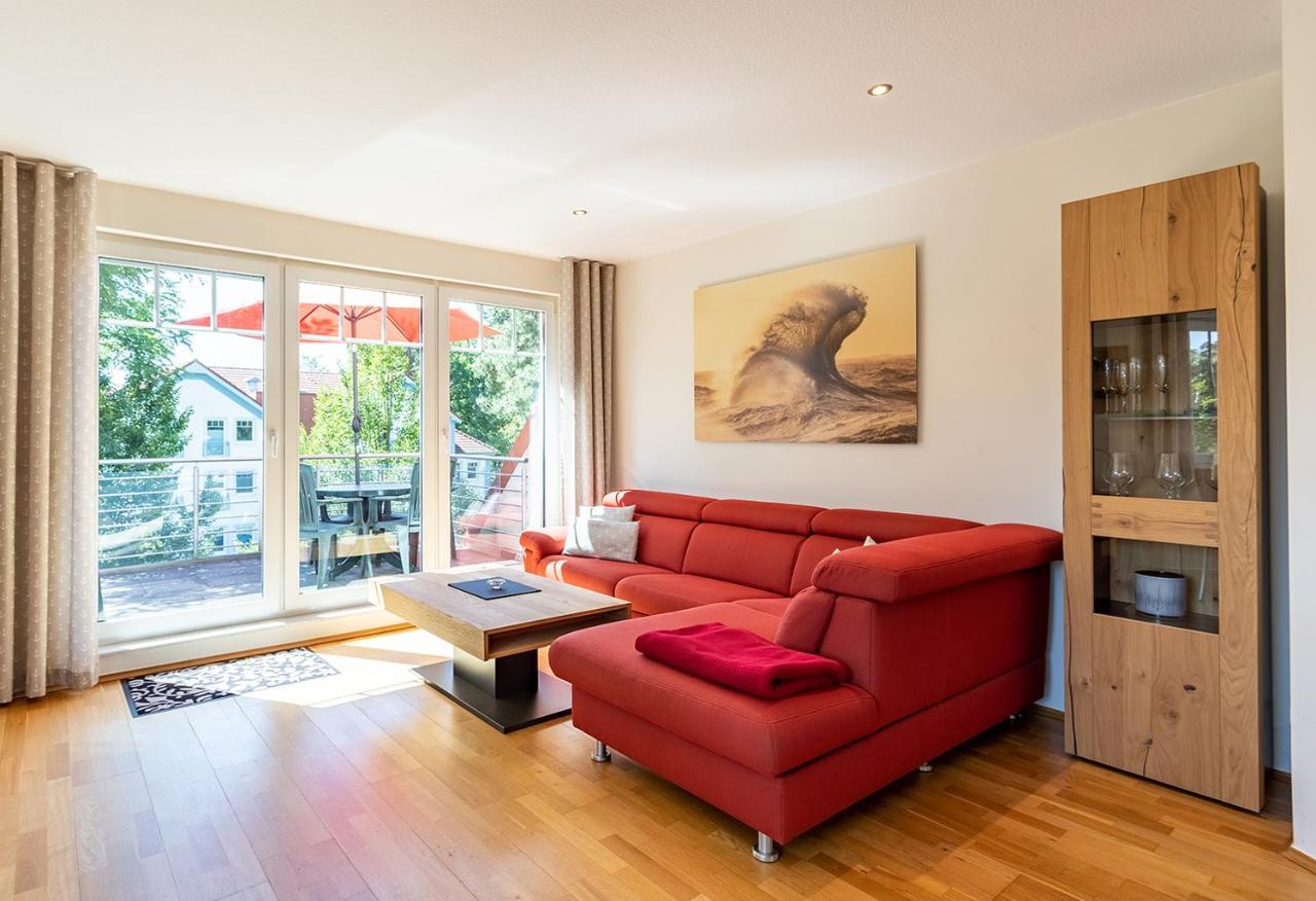 Ferienwohnung Christiane in der Villa zum Kronprinzen direkt gegenüber der SaarowTherme Bad Saarow Exterior foto