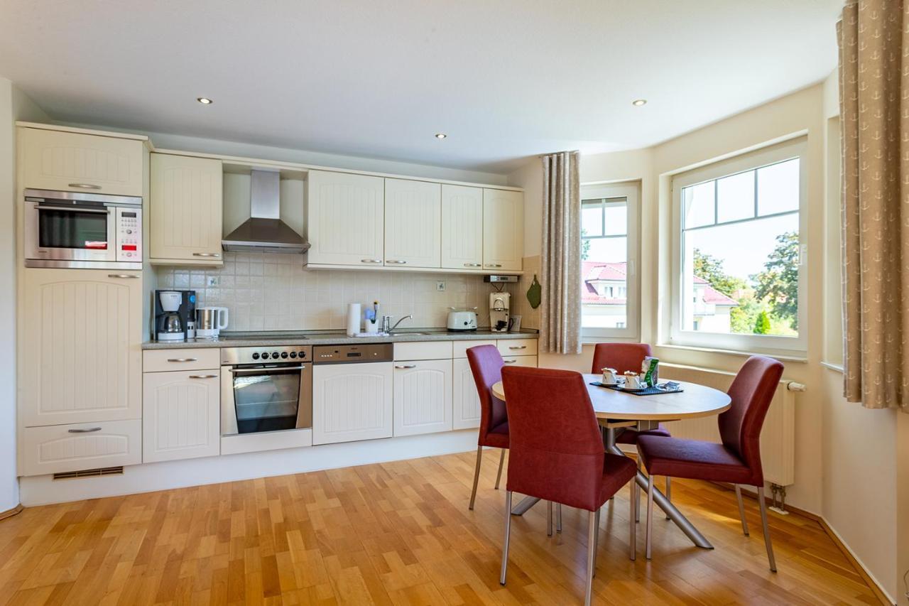 Ferienwohnung Christiane in der Villa zum Kronprinzen direkt gegenüber der SaarowTherme Bad Saarow Exterior foto